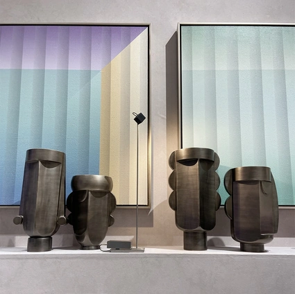 Vasi in ceramica Scacco Matto Collection di Adriani e Rossi