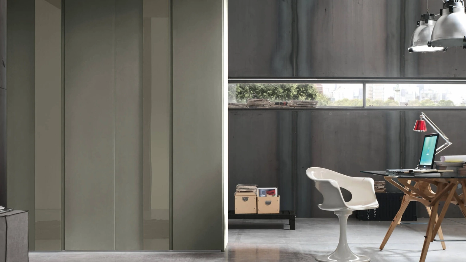 Armadio con anta battente Step Decor di Maronese