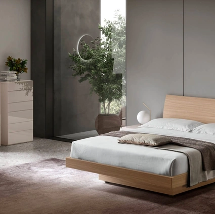 Letto con testiera Vela di Maronese