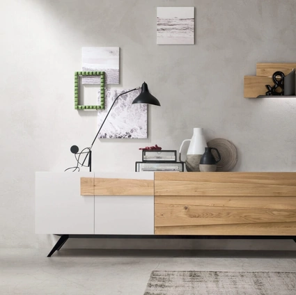 Madia Scuderia 01 in legno e laccato di Maronese