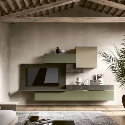Parete Attrezzata Fusion B di 2B Italia
