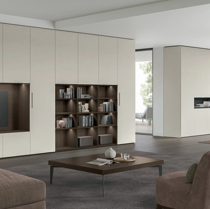 Parete Attrezzata Logica Plus UNIT 01 di Tomasella