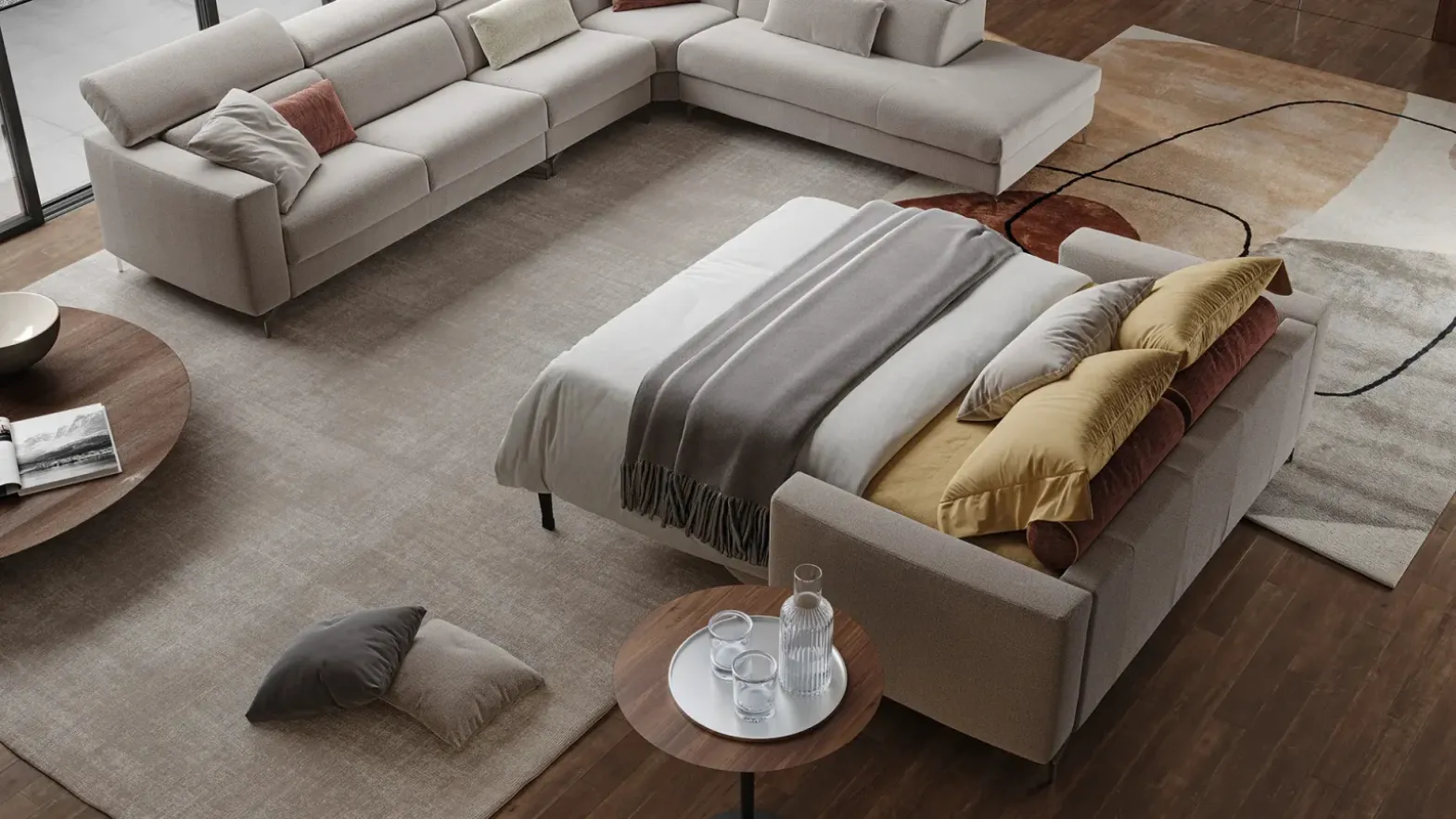Divano Letto Arnold di Family Bedding