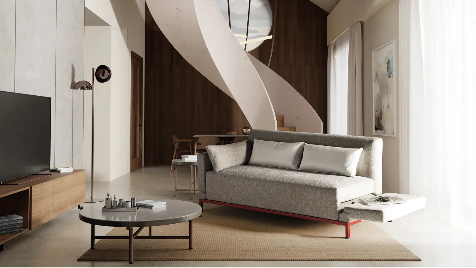 Divano lineare Voilà Sofa di Family Bedding