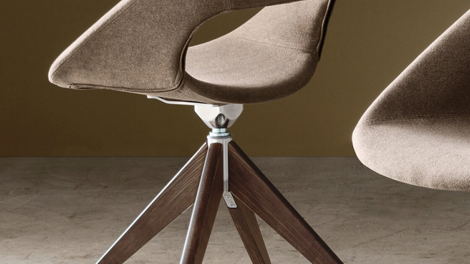 Sedia imbottita Diva di Maronese