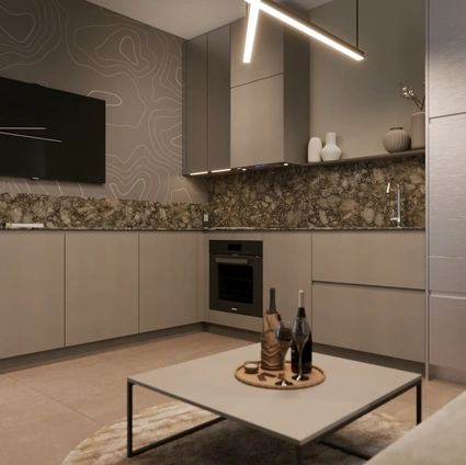 Cucina Moderna angolare Moderna di Life Cucine