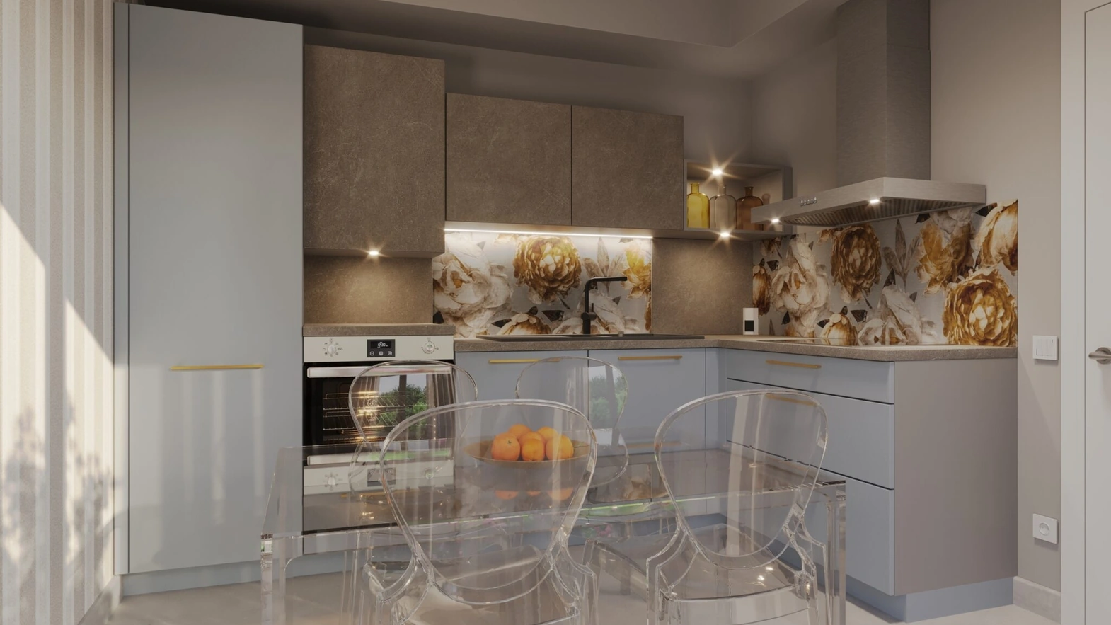 Cucina Moderna angolare Sky di Life Cucine
