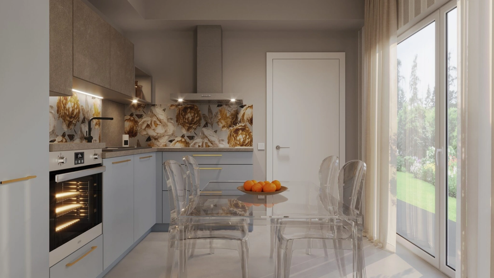 Cucina Moderna angolare Sky di Life Cucine