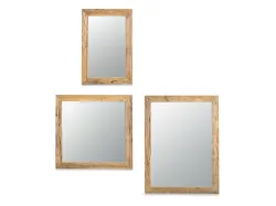 Specchio con cornice in legno Frame di Nature Design