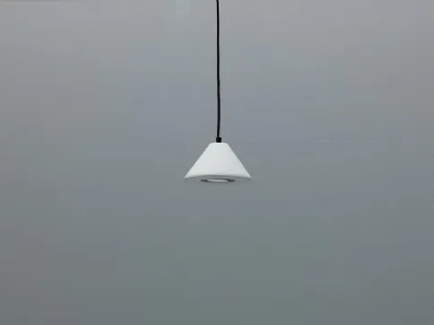 Lampada a sospensione Trilly in metallo Bianco di Stones