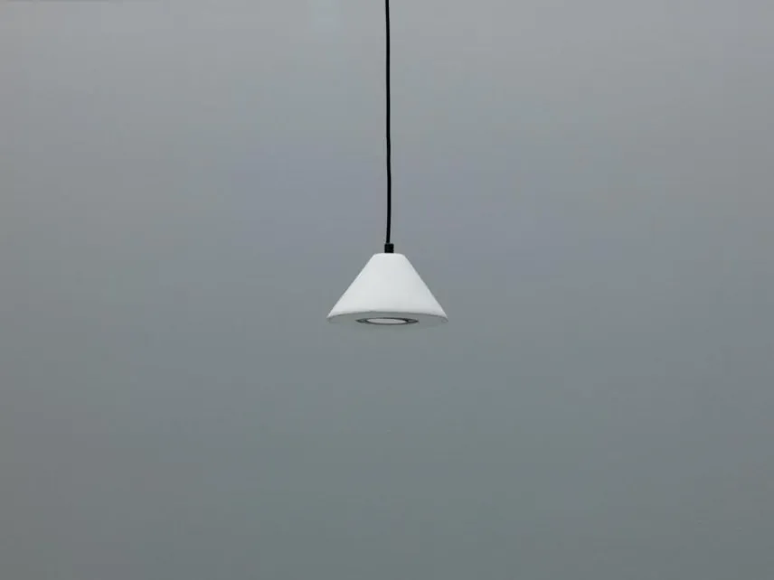 Lampada a sospensione Trilly in metallo Bianco di Stones