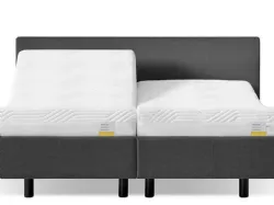 Materasso con struttura a strati che permette l'alleviamento della pressione e permette maggiore libertà di movimento durante la notte Sensation Supreme Cooltouch di Tempur