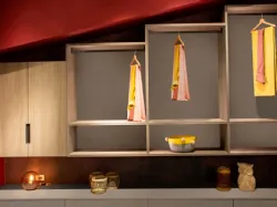 Cabina Armadio in legno e laccato 008 di Ferrimobili