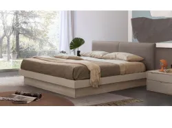 Comodino in laccato opaco creta e struttura in finitura olmo light Time 2 di S75