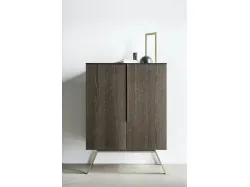 Madia Alta Cleo 02 in legno impiallacciato di Novamobili