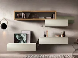 Parete Attrezzata sospesa 36Home 7002 di 2B Italia