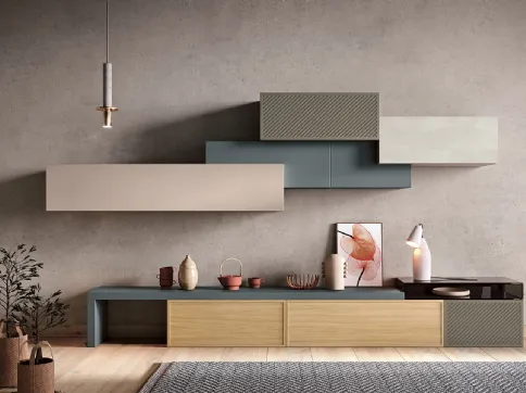 Parete Attrezzata 36Home composizione 7004 di 2B Italia