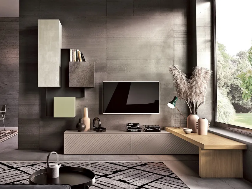 Parete Attrezzata 36Home composizione 7017 di 2B Italia