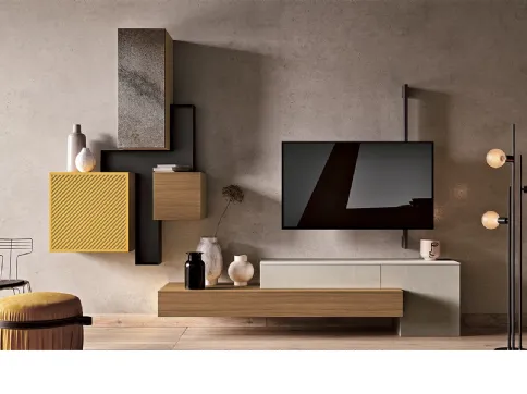 Parete Attrezzata 36Home composizione 7019 di 2B Italia