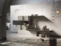 Parete Attrezzata Club Decor composizione 6003 di 2B Italia