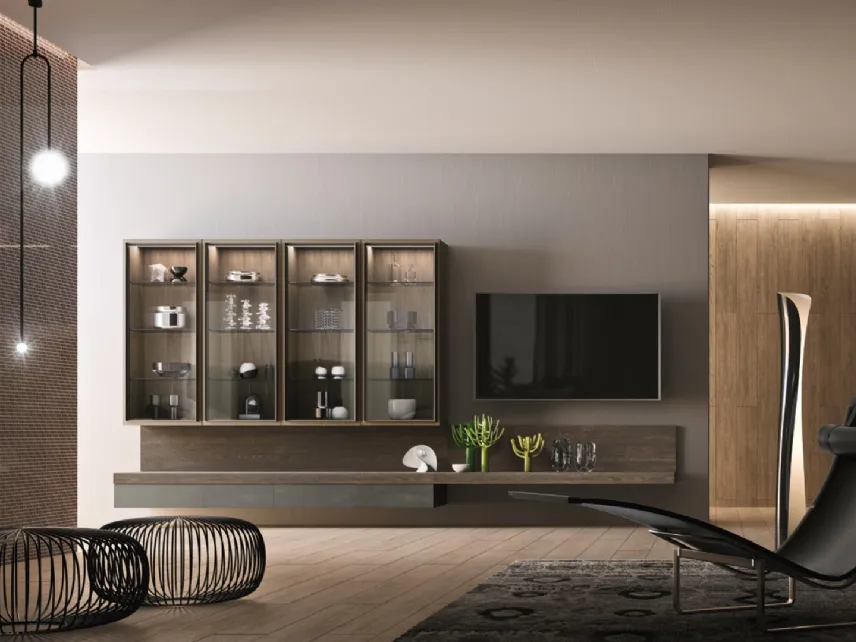 Parete Attrezzata Club36 Elite composizione 5006 di 2B Italia