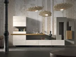 Parete Attrezzata Club36 Elite composizione 5017 di 2B Italia