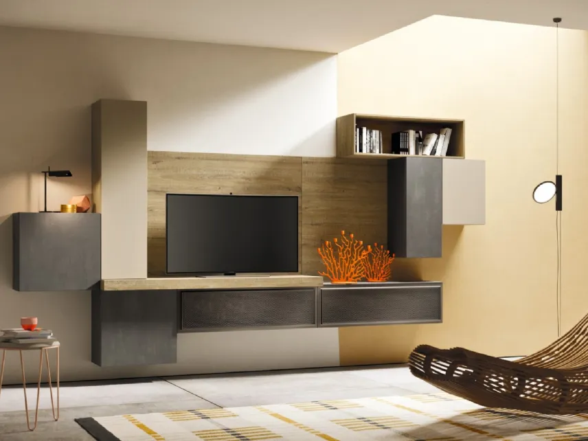 Parete Attrezzata Club36 Elite composizione 5034 di 2B Italia