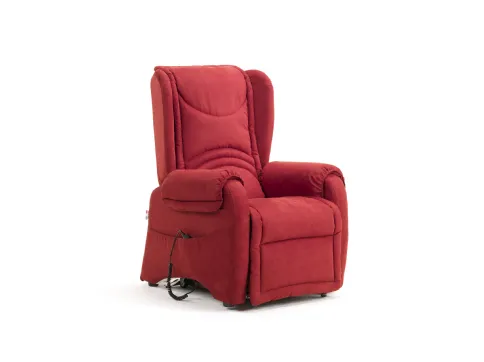 Poltrona Relax Lift King in tessuto imbottito de Il Benessere
