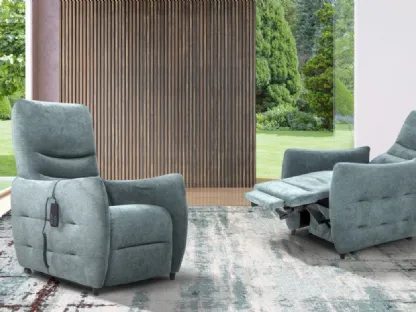 Poltrona in pelle con massaggio Shiatsu Dubai di Spaziorelax