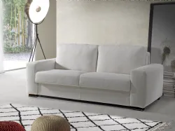 Divano Letto lineare in tessuto Amalfi de Il Benessere