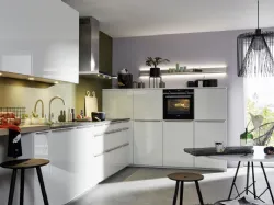 Cucina Design Novalack Bianco Lucido di Nolte