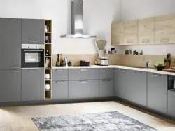 Cucina Moderna Feel Grigio Quarzo di Nolte