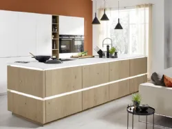 Cucina su misura Tavola Rovere Pinot di Nolte